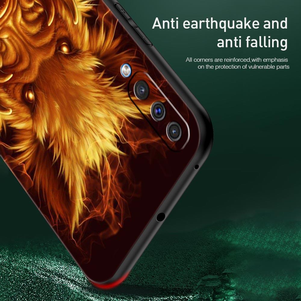 Wild Boar Phone Case for Samsung Galaxy A56 A36 A26 A16 A34 A24 A42 A22 A20 A12 A40 A30 A10 5G Soft TPU Cover Shell Fundas Capas