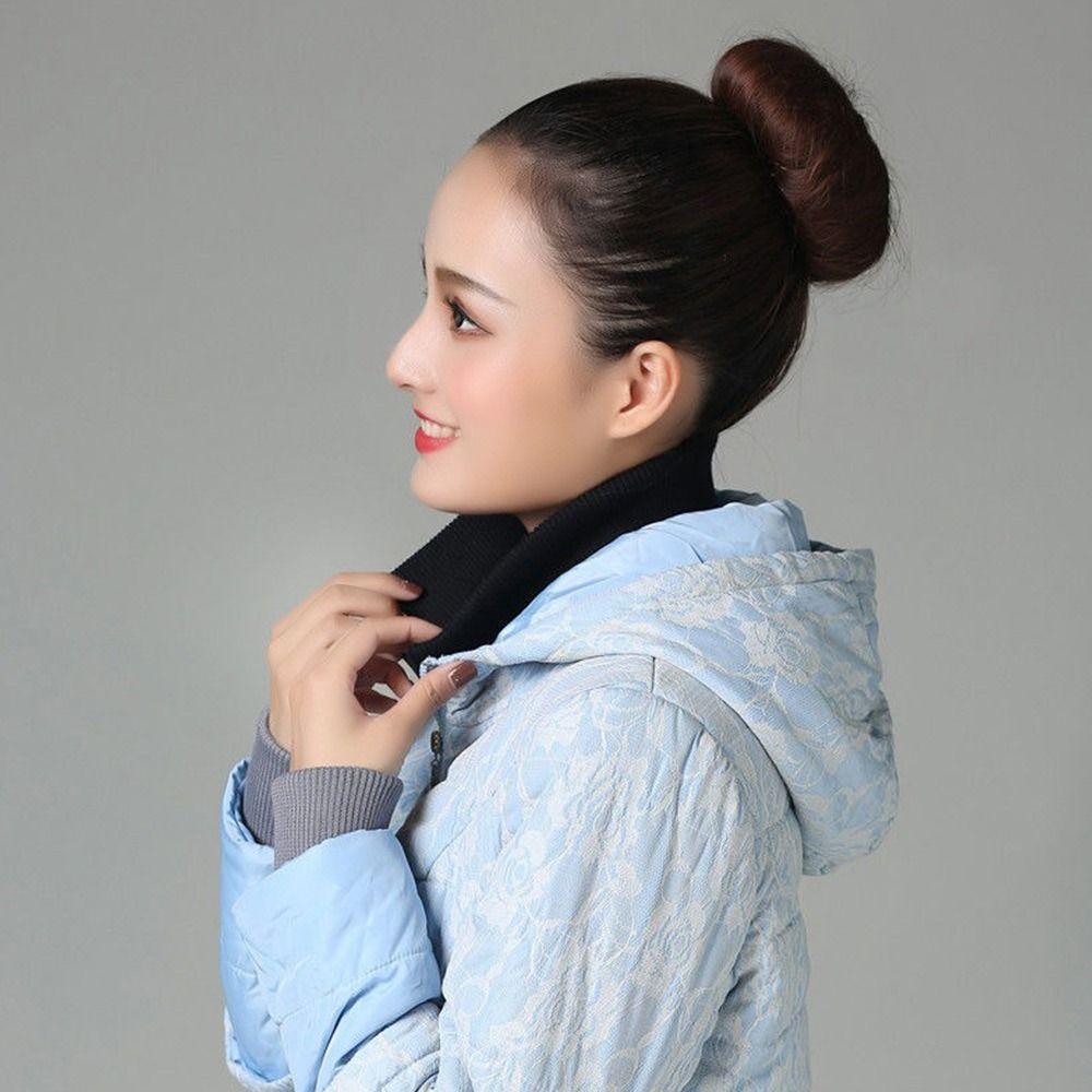 Detachable Detachable False Collar Washable Rib False Collar Down Jacket Fake Collar  Unisex