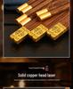 Wenge Solid Wood Chopsticks: 10-Pair Gift Set for Business Gifts, National Style Tableware, Natural Finish, Household Chopsticks