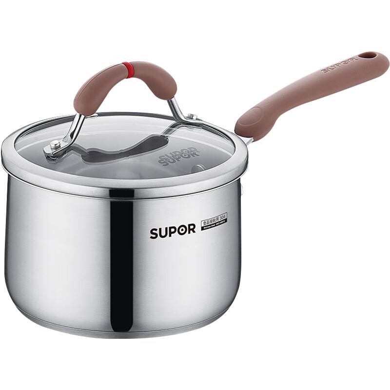 SUPOR Xincai Series 16cm 304 Stainless Steel Milk Pot