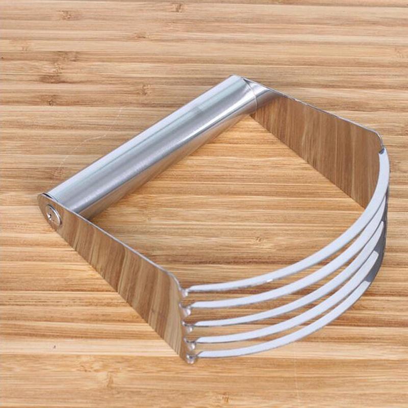 Stainless Steel Pastry Dough Cutter Blender Mixer Whisk Baking Kitchen