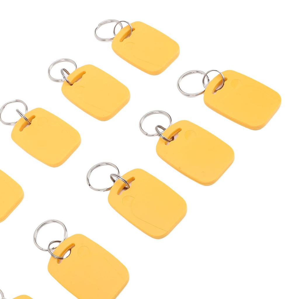 10pcs IC ID Cards Readable Writable Double Frequency Multifunctional Door Access ID Keyfobs for Residential Areas Parking Lots Enterprises Malls