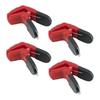 4PCS Plastic Holder Clips for Paint Brushes and Tarps For Home Workshop Tool