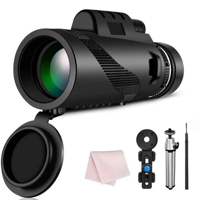 Professional Telescope 80X100 Zoom Monocular Telescope Night Portable Powerful Binoculars For Hunting Camping