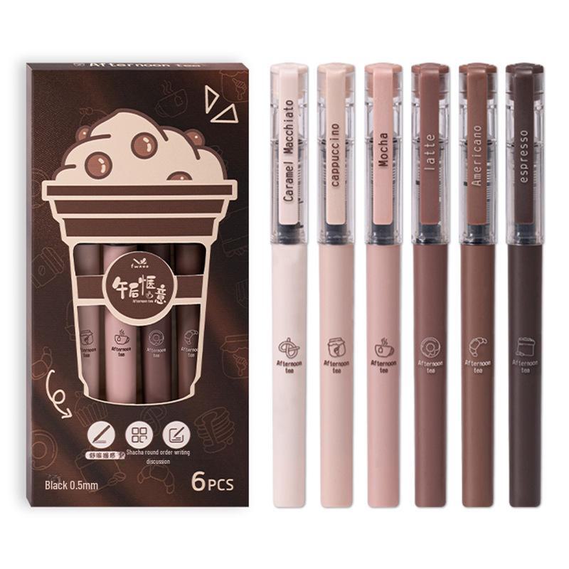 

Ручка Fanwuxiang Quick-Dry Black Ink Pen с большой емкостью и наконечником-кисточкой 0.5mm