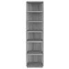 Shoe Racks 2 pcs Grey Sonoma 27.5 x 27 x 102 cm Particleboard