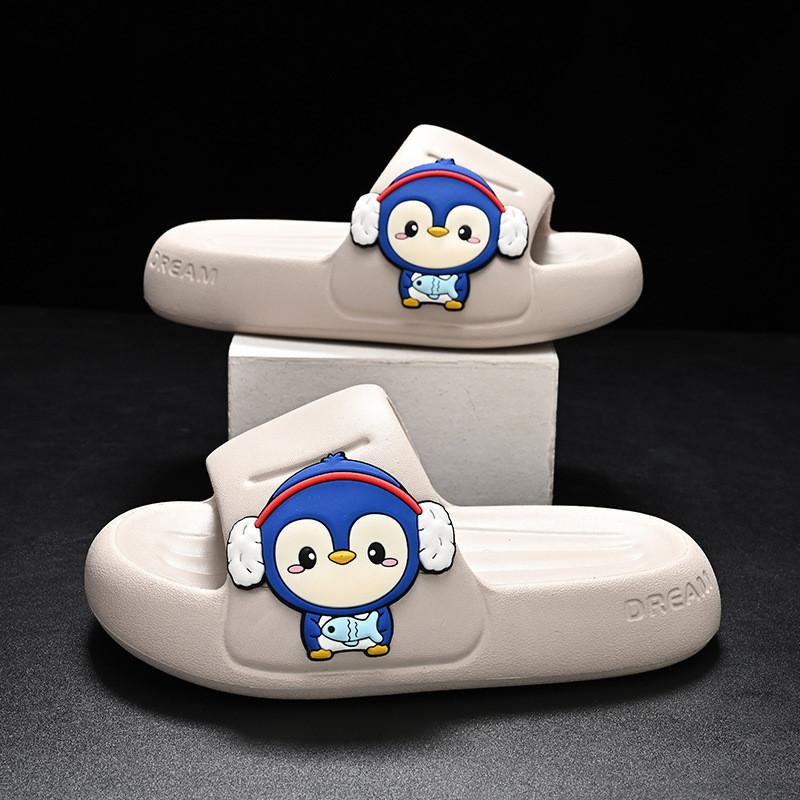 And Functional Stylish Boys And Girls Indoor Slippers Soft Eva Material Anti Slip Cartoon Design Perfect For Home Use Various In