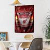 Liverpool Takımı Özel Adınız Duvar Dekoru Duvar Halısı Sanatı Evcil Hayvan Anma Doğum Günü Düğün Partisi Arka Planı Aile Hediyesi