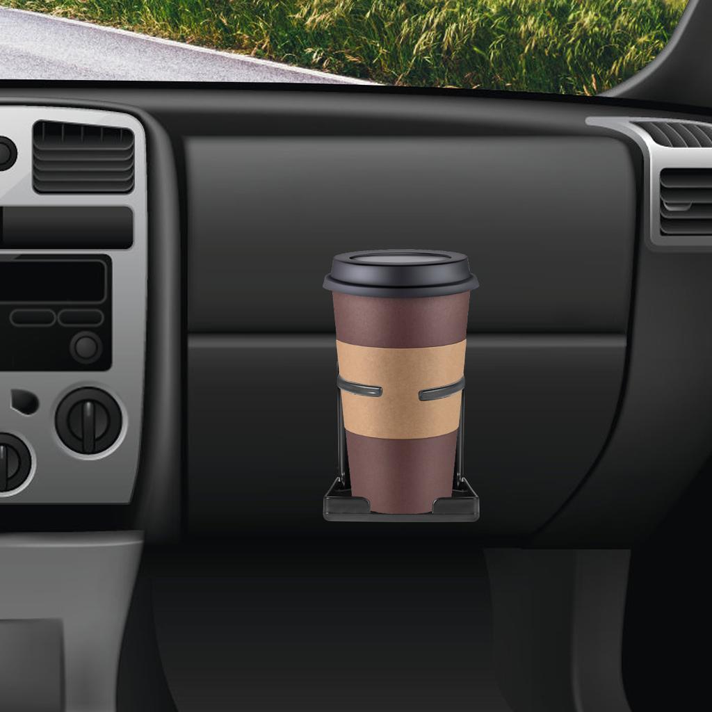 3 st Bil Dryck Mugg Flaska Hållare Auto Dryckställ Ställ för Vattenflaskor Askkopp Justerbar Fällbar Bil Kaffekopphållare