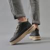 Men’s Black Boots Hiking Shoes Casual Sport Shoes Outdoor Khaki High Top Walking Shoes Plus Size