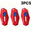 1/3PCS Diamond Design Unbox Knife Safety Round Head Cutter Magnetic Carton Box Cutter for Opening Package Letter Utility Knife