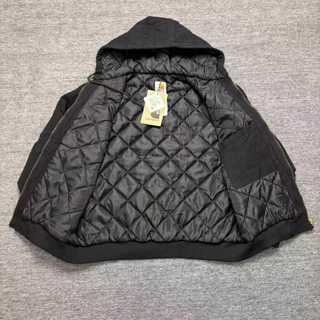 Herren Retro Detroit Arbeitsjacke - Gewaschen, Schwergewicht, 9 Farben, J130