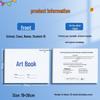 16K Children's Sketchbook: Blank Drawing & Painting for Primary School Students