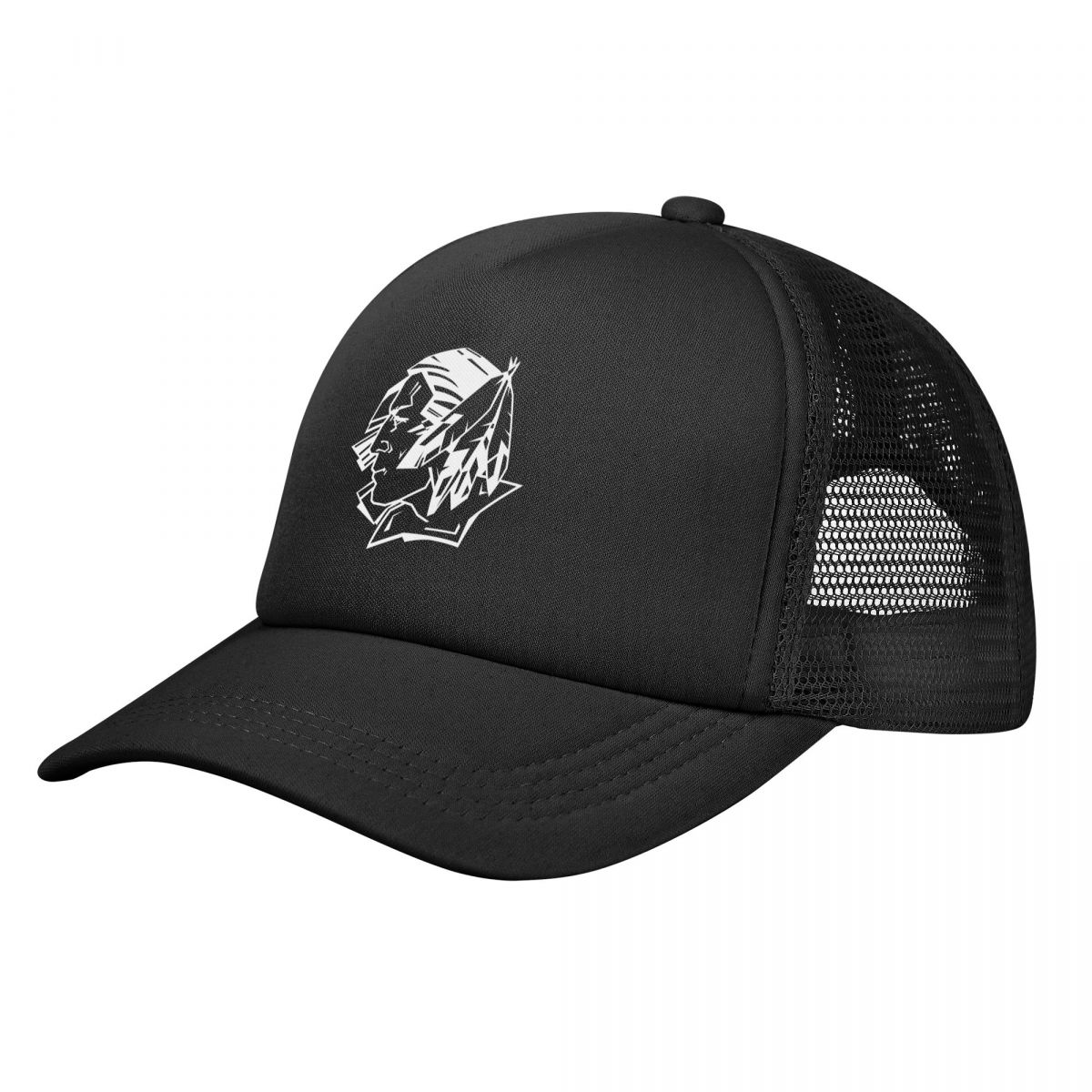

Эластичная бейсболка с логотипом North Dakota Fighting Sioux, сетчатая бейсбольная кепка с регулируемой застежкой Snapback для женщин унисекс