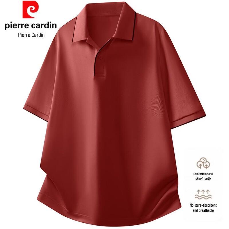 Pierre Cardin Men's Cooling Cotton Short Sleeve Polo Shirt