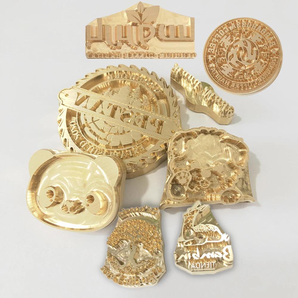 Lederstempel LOGO Personalisierung Messingform Handstanzen Lederstempel Marke Arbeiten Schnitzen Stanzwerkzeuge Handwerk