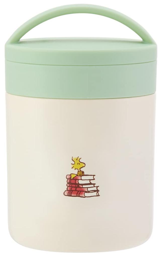 Skater Antibacterial Insulated Soup Jar Soup Pot 300ml Snoopy Comic LJFC3AG-A