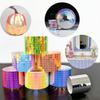 1m Samoprzylepne Mozaikowe Płytki Lustrzane, Odbijające Naklejki Disco do Artystycznych Kolaży Kul DIY, Dekoracje Ścienne 3D do Wystroju KTV Bar