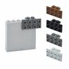 MOC Bracket 20PCS Compatible 93274 21731 Buildings Blocks 1x2-2x4 Collections Bulk Support Toy For High-Tech Set