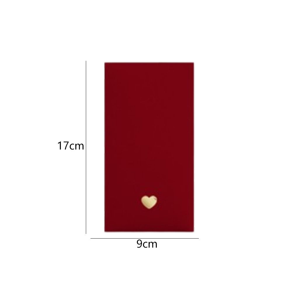 6pcs Festive Lucky Money Pocket Classical Money Bag Chinese Red Envelope Birthday Wedding Gifts