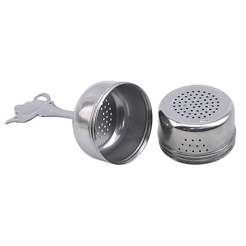Infusore per Tè in Acciaio Inossidabile Colino Cilindrico Filtro per Spezie Erbe Palline Condimento Catena Appendi Accessori da Cucina