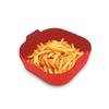 Kitchencook - Silpot Square Red - Lot De 2 Paniers Cuisson Silicone Air Fryer