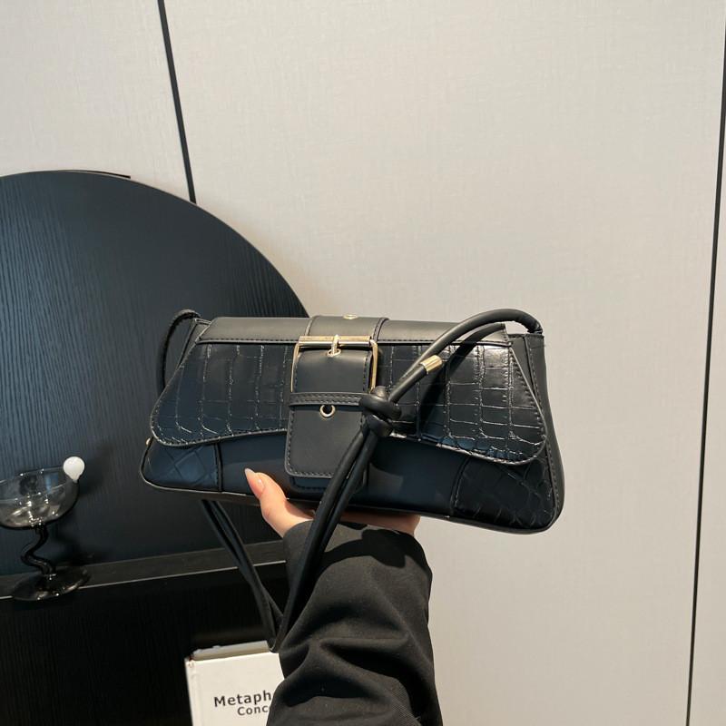 Street Style Pu Small Square Shoulder Bag For Daily Casual And Fashion Accessories
