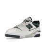New Balance 550 Sea Salt Pine Green Unisex Sneakers White Black BB550VTC