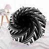 1pc Spiral Pattern Automatic Folding Umbrella - Portable Collapsible Design, 8-Rib Iron Frame, Durable Fabric yy251125014