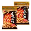 Nongshim Spicy Saewookkang Hot & Crispy Shrimp Crackers 400g (Zipper Bag) 2 Packs