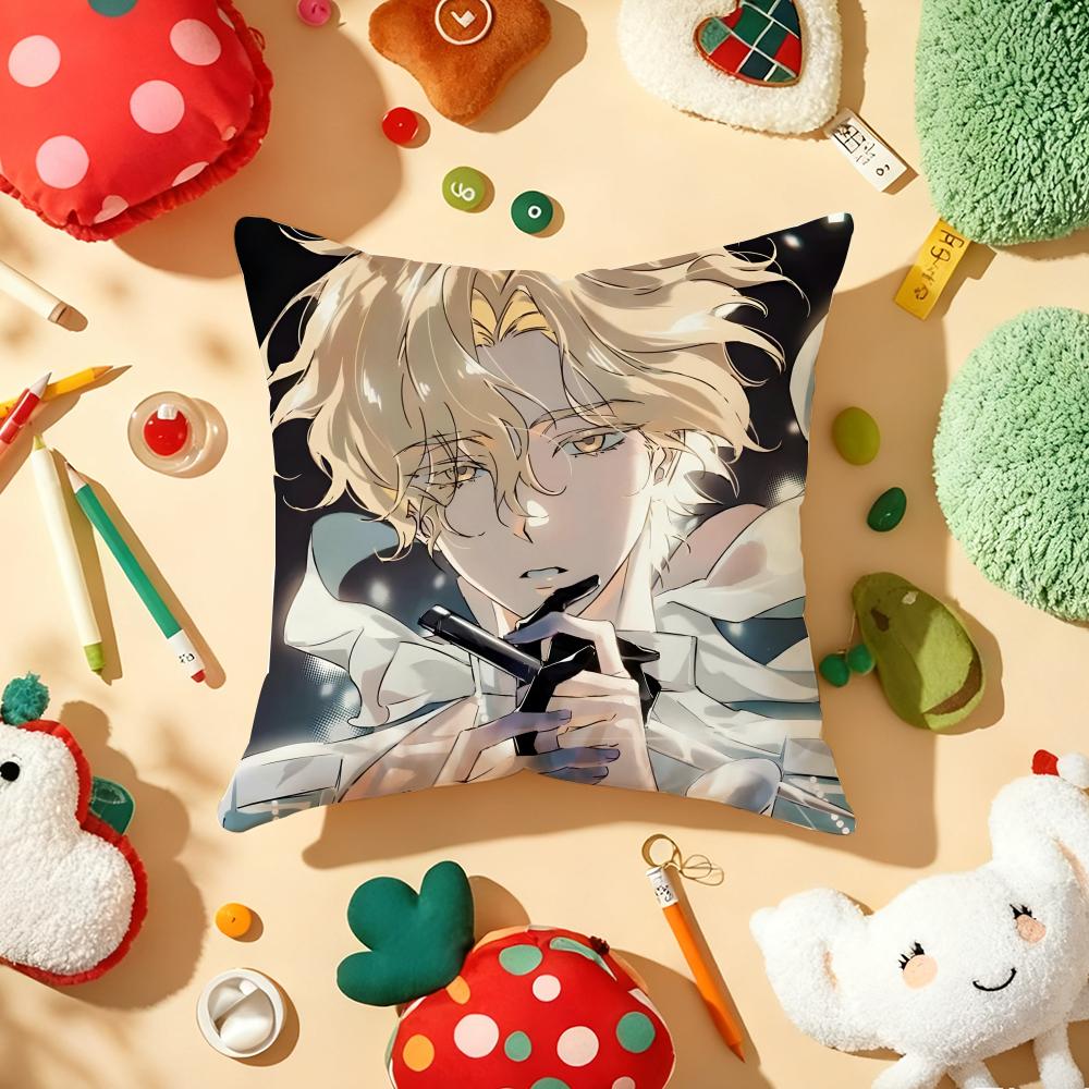 A-Alien S-Stage Luka Cool Anime Boy Pillow Case Plush Fabric Soft Double-Sided Printed Sofa Warm Winter Home Gift Cushion Cover