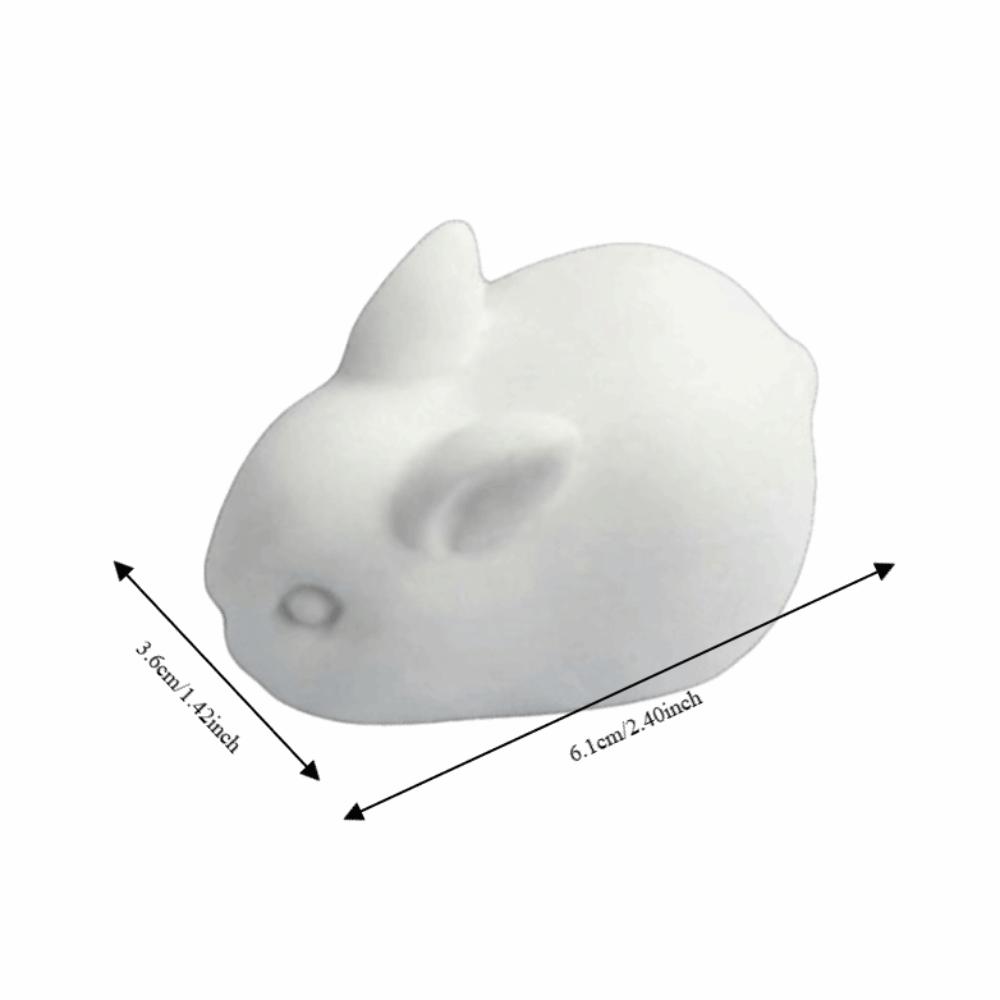 Non-Stick Surface Rabbit Resin Mold Easy Release 3D Bunny Mold  Chocolate Making