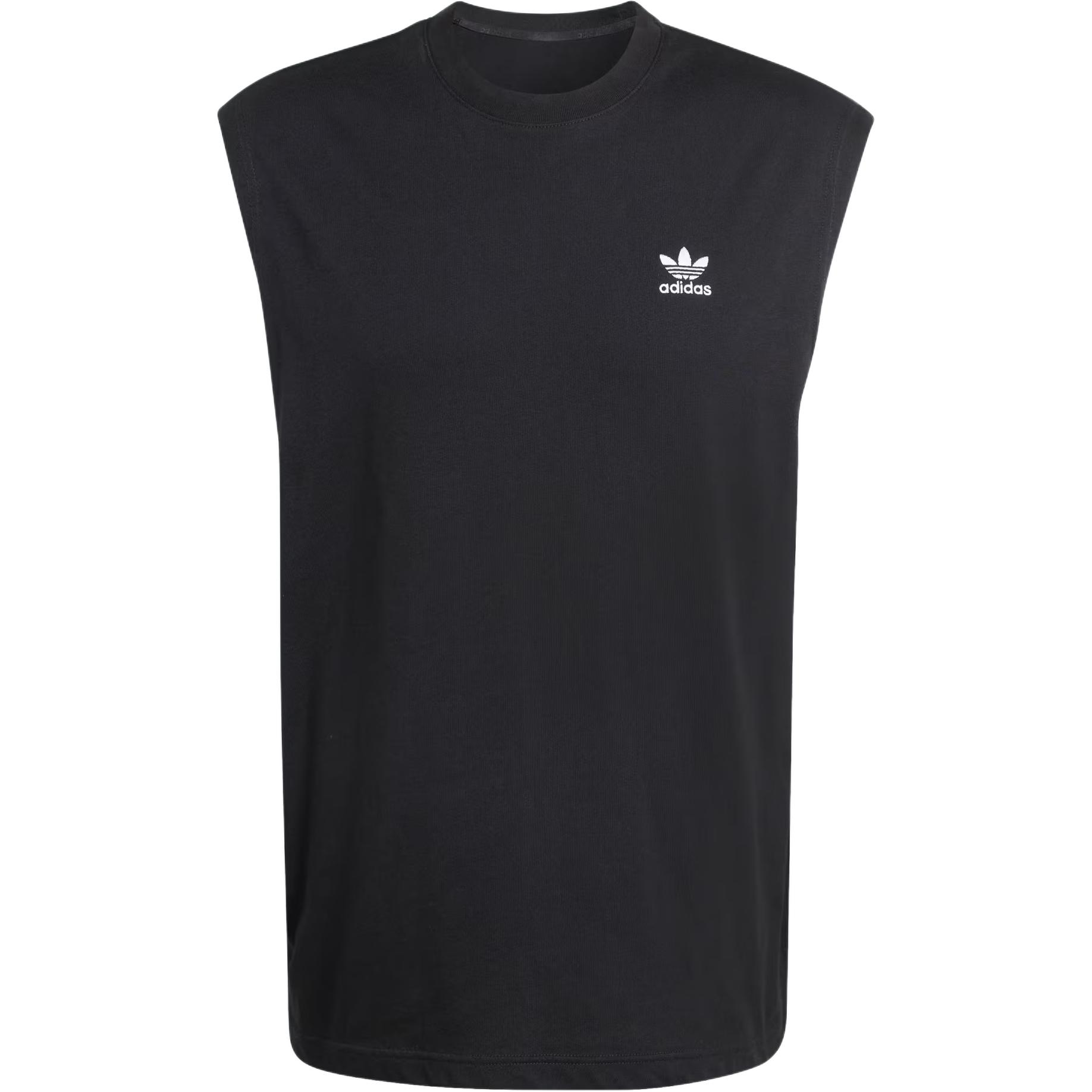Adidas Originals Letter Logo Round Neck Sleeveless Vest Men tops KD0691 XS
