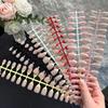 Almond Shape Press On Nails Medium Length False Nails Simple Nail Tips Daily Wear