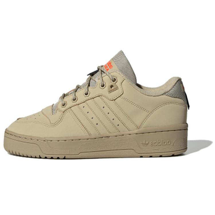 Adidas Originals Rivalry Low top Skateboard Shoes Men's Sand Yellow FV4618
