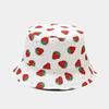 Hot Selling Fruit Pattern Bucket Hat Men and Women Outdoor Leisure Visor Summer Travel Hat