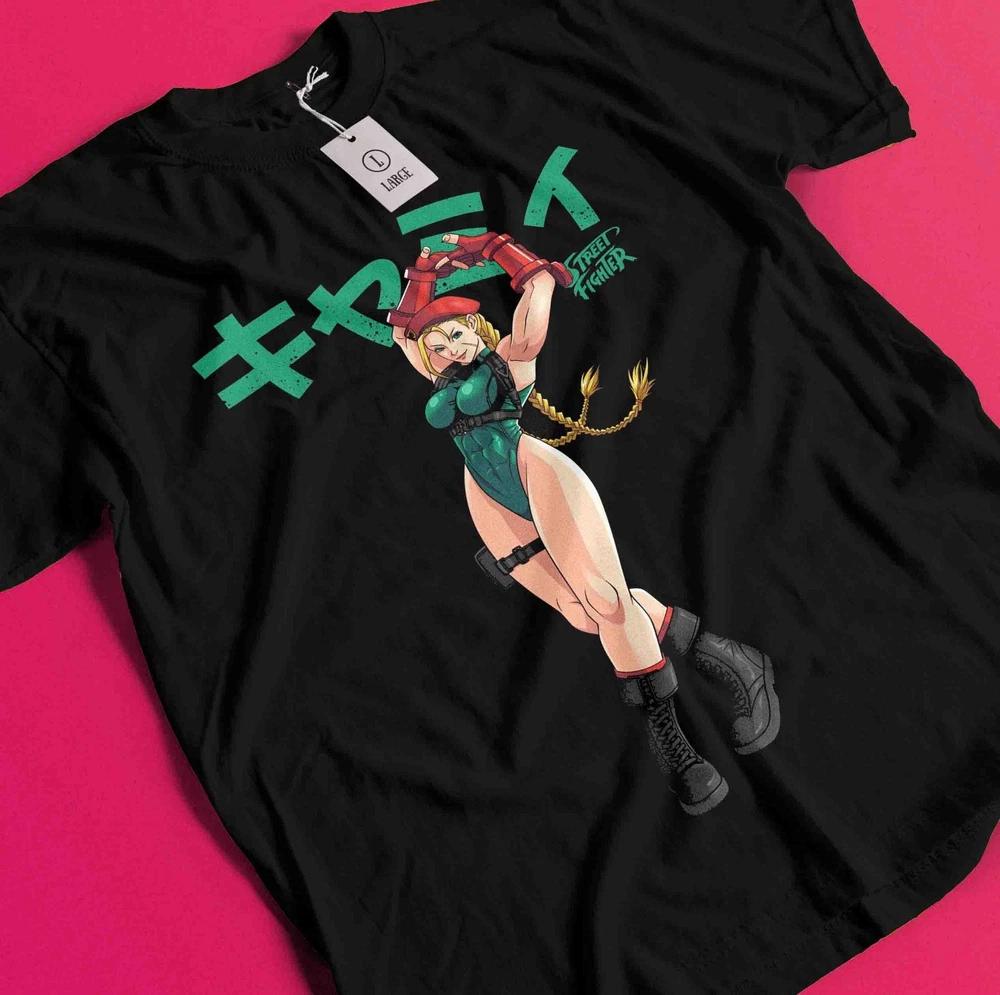 Cammy White Shirt Chun Li Tshirt Street Fighter Anime Gift Juri Ken Unisex Te S