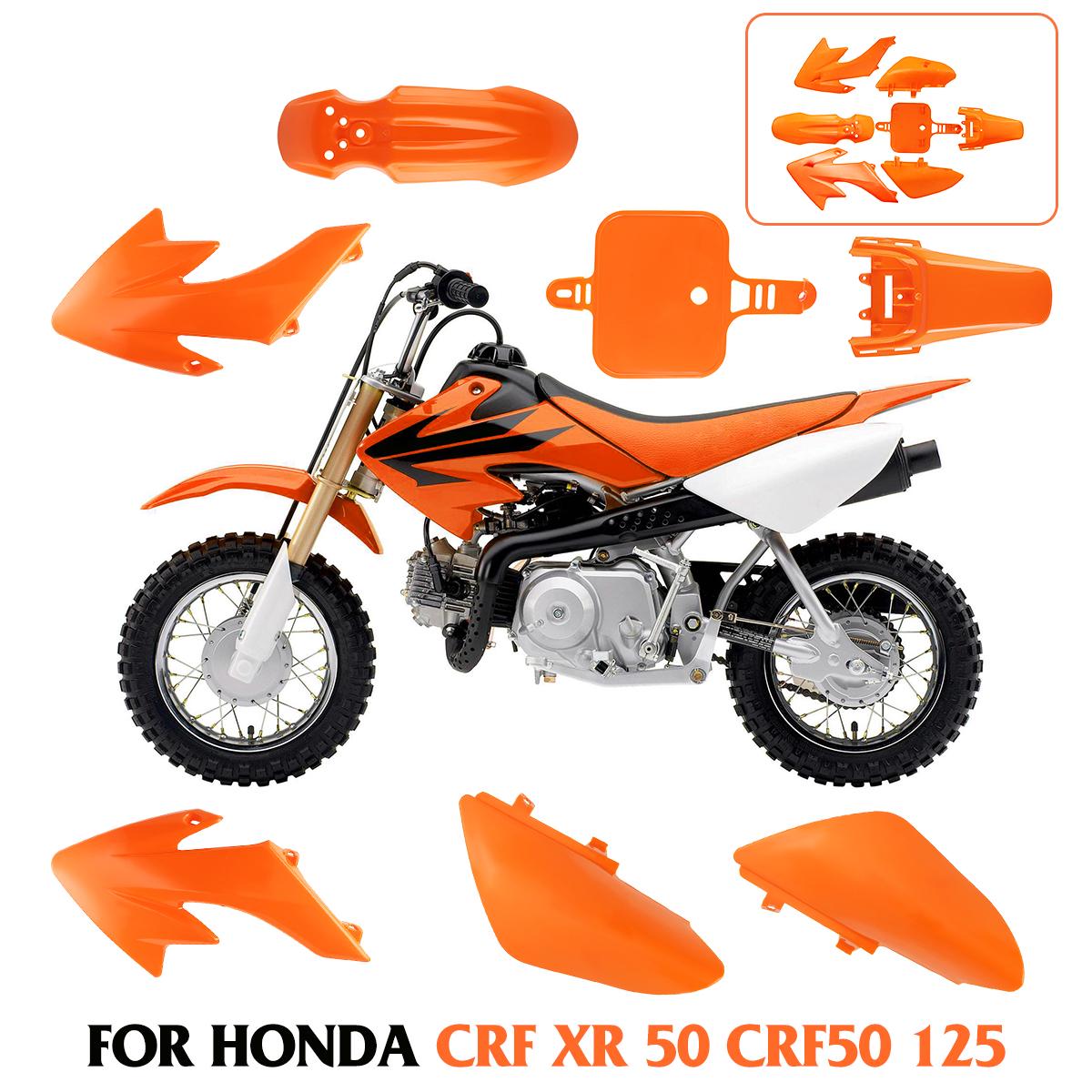 Akozon Motorrad Body Kit - Kotflügel & Tankabdeckung Für CRF50 XR50 Pit Bike