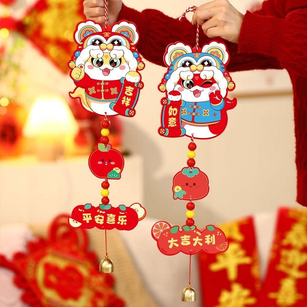 Blessing Chinese Snake Year Pendant Traditional Fu Character Hanging Ornament  Home New Year Decor