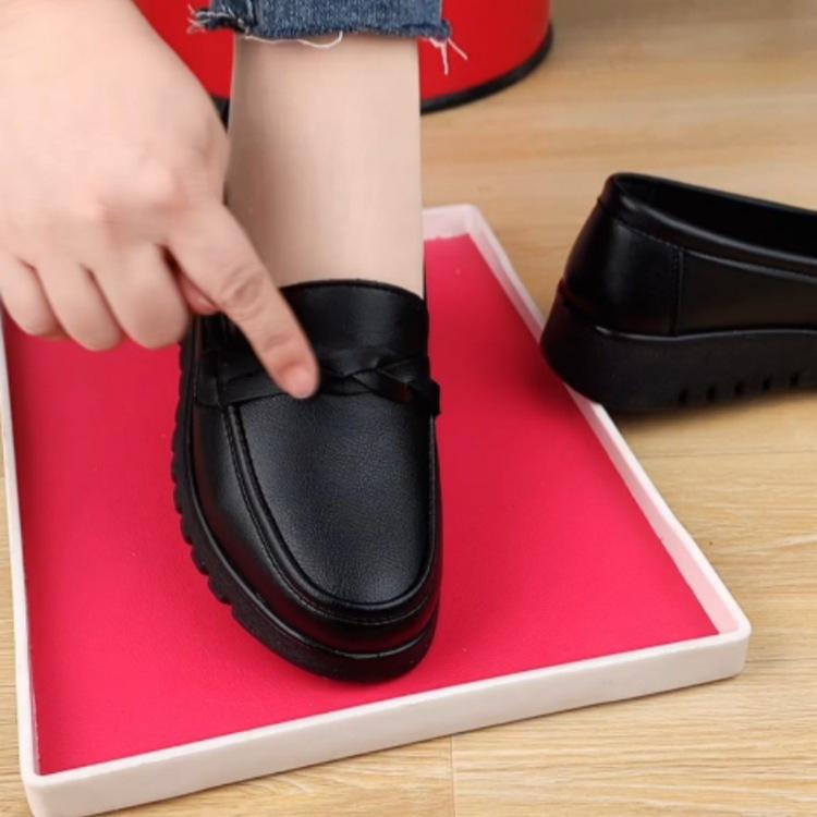 Small leather shoes, soft leather and soft soles, new autumn British style retro