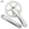 High Quality 170mm Square Taper Chainrings Set Crankset Chainset 40T 36T Crank for Mountain Bikes with Removable Chainrings
