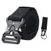 Elastic Tactical Nylon Belt with Alloy Buckle, Popular for Outdoor Use, Customizable Size
