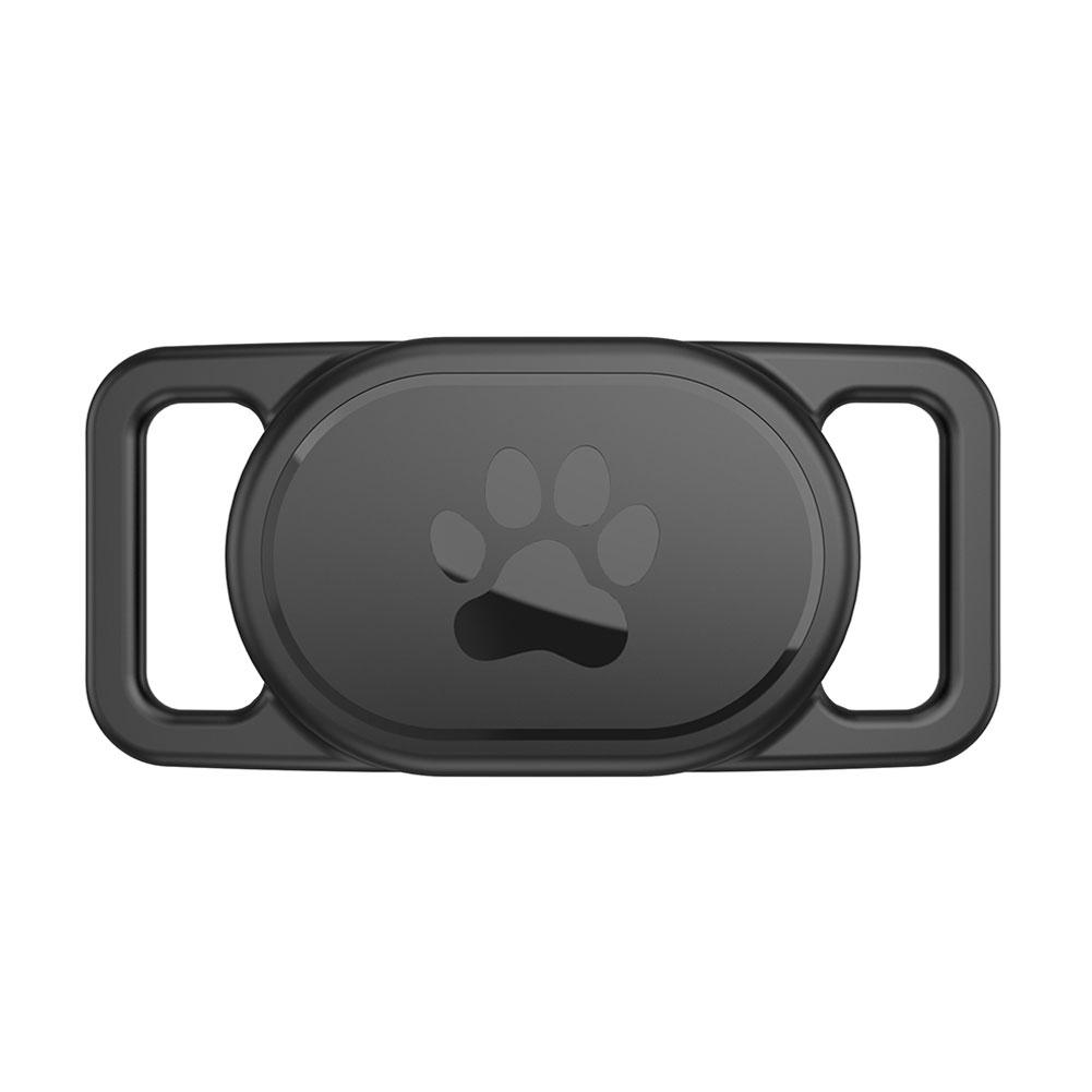 For Xiaomi Tag Pet Protective Cover Positioning Anti Loss Device Silicone Waterproof Pet Collar Protective Cover чёрный