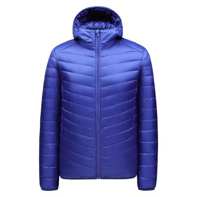 Light Down Jacket Men's Autumn and Winter Hooded Short Down Jacket High Quality Coat Men