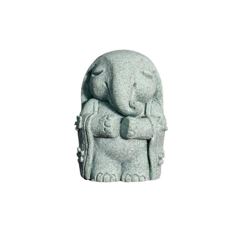  Jizo Monk Statue Figurine Hideouts FishTank Decorations for Aquariums