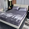 Home Luxury Mattress Cover Three-piece Double Household Bedspread Non-slip Washable Queen Size Bed Cover with Pillowcases