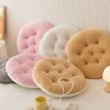 Lamb Velvet Chair Cushion Round Super Soft Ground Buttocks Futon Bedroom Bay Window Tatami Stool Cushion Thickened Decoration