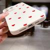 Red Small Love Phone Case Suitable for iPhone 17 16 15 14 13 12 11 Pro/ Max /Plus Anti-fall and Shockproof Back Cover