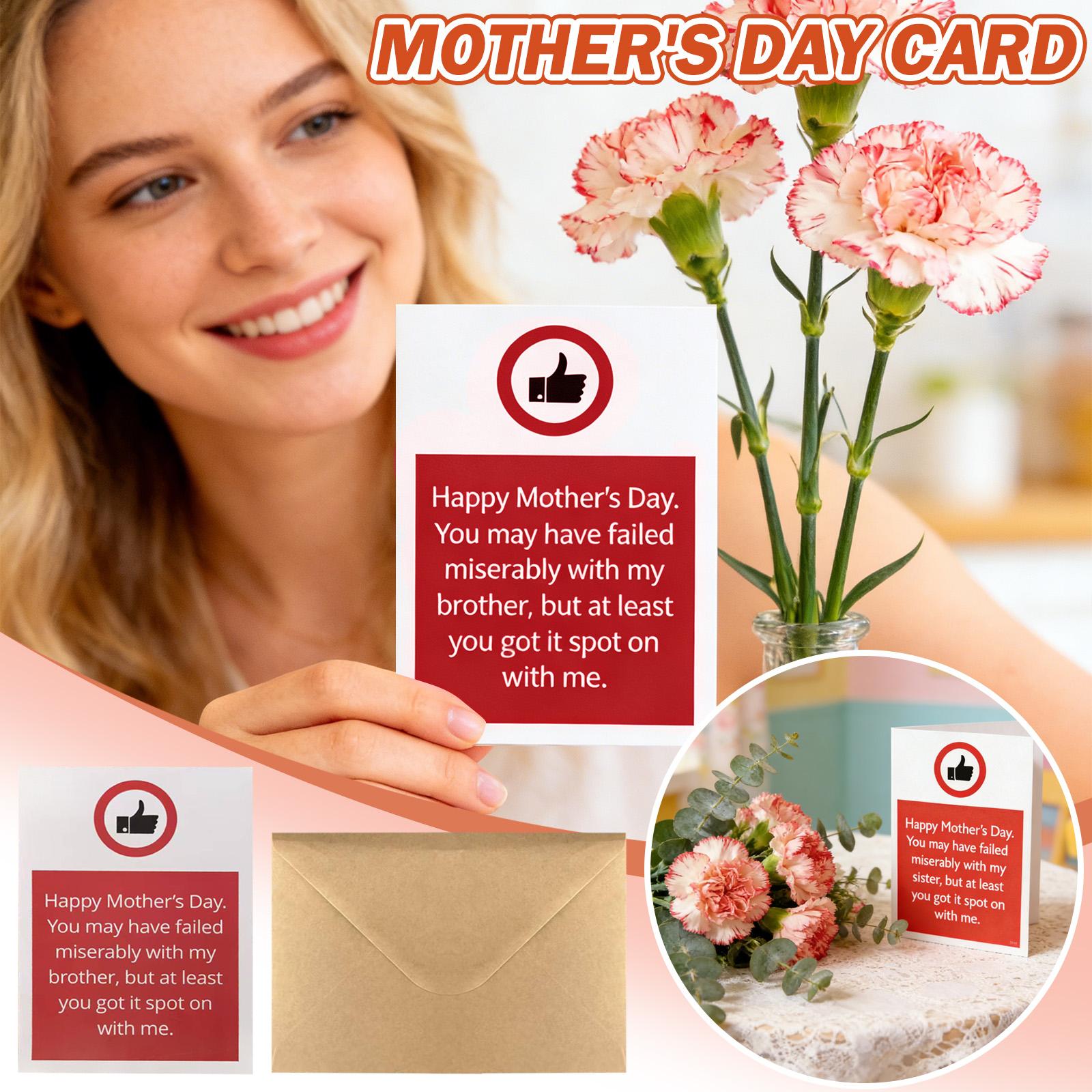 Fun Mother s Day Card  A Remarkable Mother, A Card Wishing Her A Happy Mother s Day one size белый