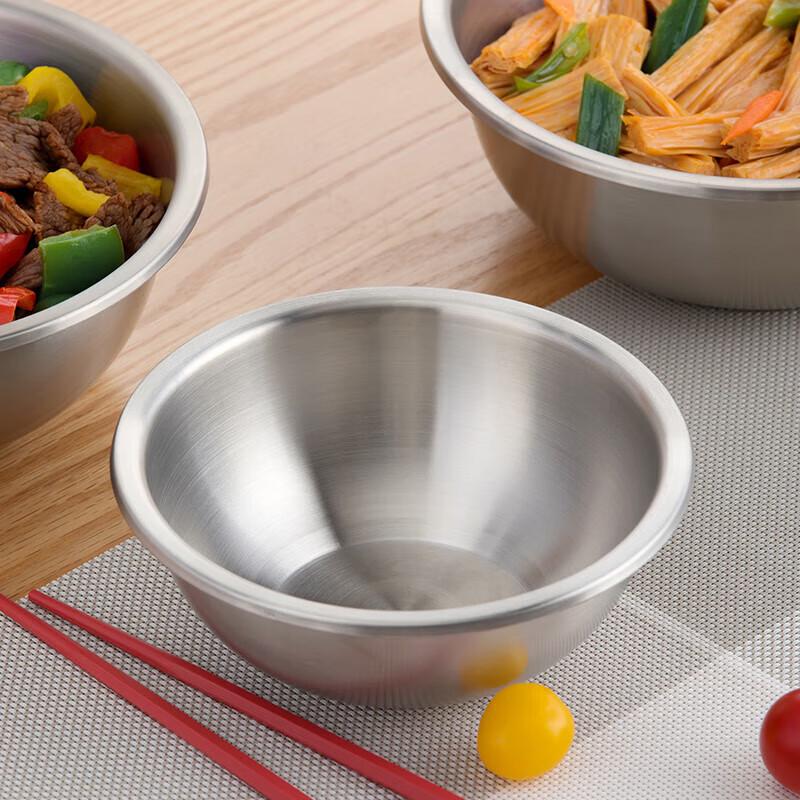 Edelstahl Wasch- und Backschüssel